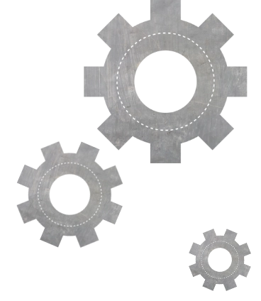 An icon of gears.